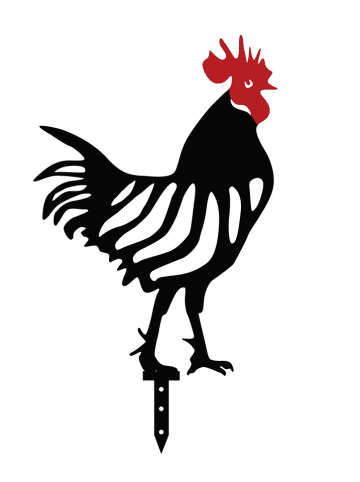 Scandinavia Concept 4er-Set: Gartenstecker in Schwarz