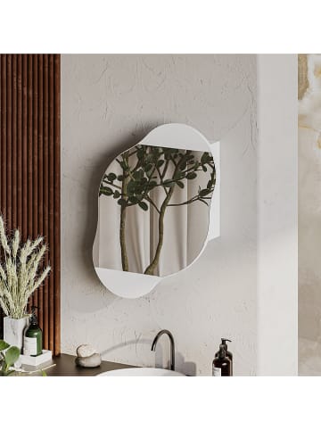 Scandinavia Concept Badregal in Weiß - (B)60 x (H)75 x (T)13 cm