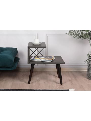 Scandinavia Concept Stolik nocny w kolorze czarnym - 50 x 55 x 40 cm