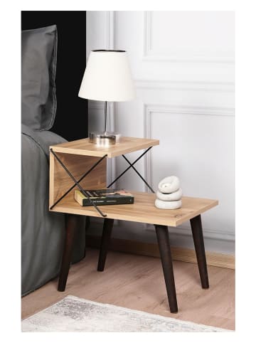 Scandinavia Concept Nachttisch in Natur - (B)50 x (H)55 x (T)40 cm
