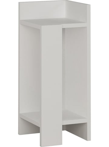 Scandinavia Concept Nachttisch "Elos Right" in Weiß - (B)25 x (H)60 x (T)27 cm