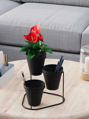 Scandinavia Concept Bloemenrek zwart - (B)19 x (H)20 x (D)19 cm