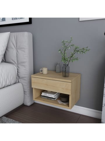 Scandinavia Concept Stolik nocny w kolorze jasnobrązowym - 44,5 x 32 x 29 cm