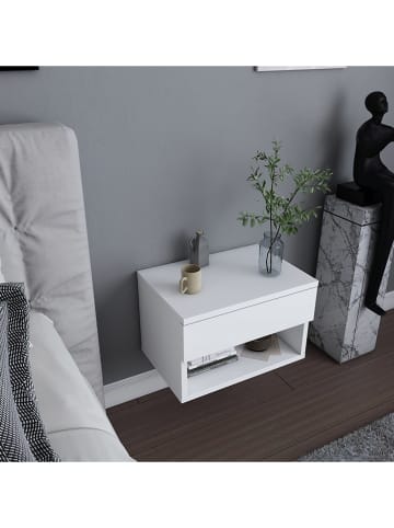 Scandinavia Concept Nachtkastje wit - (B)44,5 x (H)32 x (D)29 cm