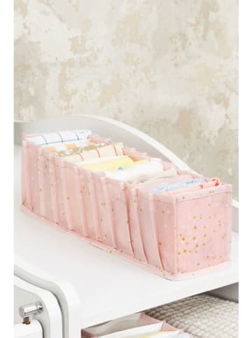 Scandinavia Concept Kosz w kolorze jasnoróżowym do przechowywania - 41 x 12 x 11 cm