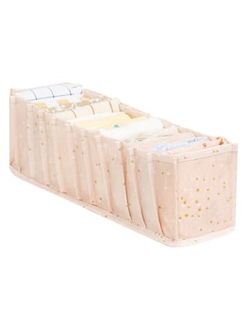 Scandinavia Concept Kosz w kolorze jasnoróżowym do przechowywania - 41 x 12 x 11 cm