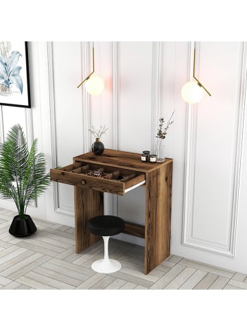 Scandinavia Concept Toaletka "Lizbon" w kolorze brązowym - 70 x 40 x 84,7 cm