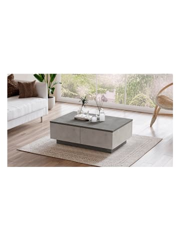 Scandinavia Concept Couchtisch in Grau/ Anthrazit - (B)90 x (H)31,6 x (T)60 cm