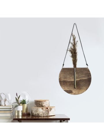 Scandinavia Concept Wanddekor in Braun - (B)16 x (H)13 cm
