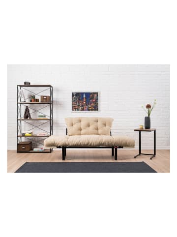 Scandinavia Concept Sofa "Nitta" w kolorze beżowym - 155 x 85 x 73 cm