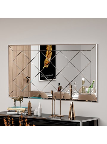 Scandinavia Concept Lustro "Pauli" w kolorze srebrnym - 120 x 60 cm