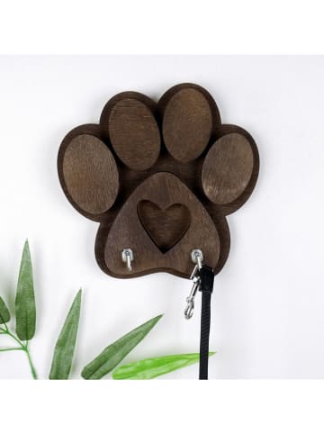 Scandinavia Concept Wanddekor in Braun - (B)17 x (H)4 x (T)18 cm