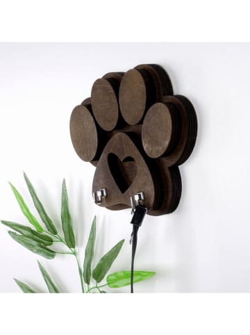 Scandinavia Concept Wanddecoratie bruin - (B)17 x (H)4 x (D)18 cm