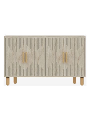 Scandinavia Concept Sidetable "Roger" beige - (B)120 x (H)73,6 x (D)29,6 cm