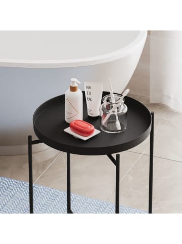 Scandinavia Concept Stolik "Shb-007'' w kolorze czarnym - wys. 56 x Ø 46 cm