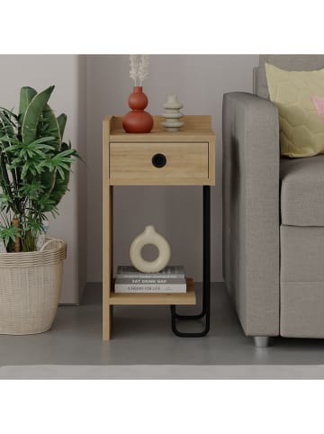 Scandinavia Concept Nachttisch in Eiche - (B)32 x (H)61 x (T)30 cm