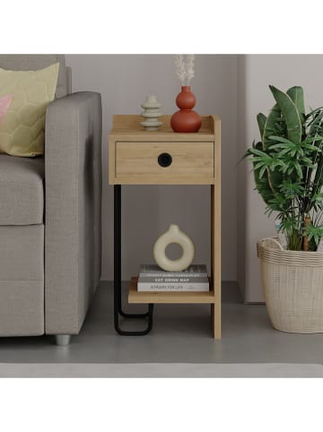 Scandinavia Concept Nachttisch in Eiche - (B)32 x (H)61 x (T)30 cm