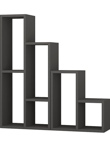 Scandinavia Concept 2-delige set: staande kasten "Sule" antraciet