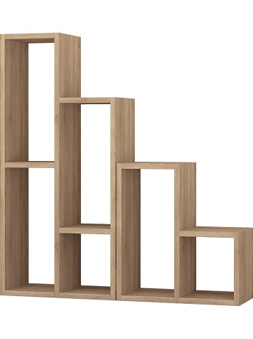 Scandinavia Concept 2-delige set: staande kasten "Sule" eikenkleurig