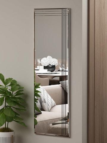 Scandinavia Concept Lustro w kolorze srebrnym - 120 x 40 cm