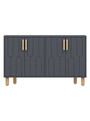 Scandinavia Concept Sidetable "Vincent" antraciet - (B)120 x (H)73,6 x (D)29,6 cm