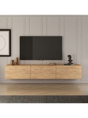 Scandinavia Concept Szafka RTV "West" w kolorze jasnobrązowym - 150 x 30 x 32 cm