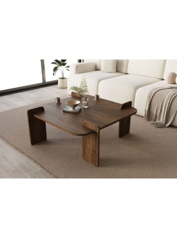 Scandinavia Concept Salontafel bruin - (B)90 x (H)35 x (D)90 cm