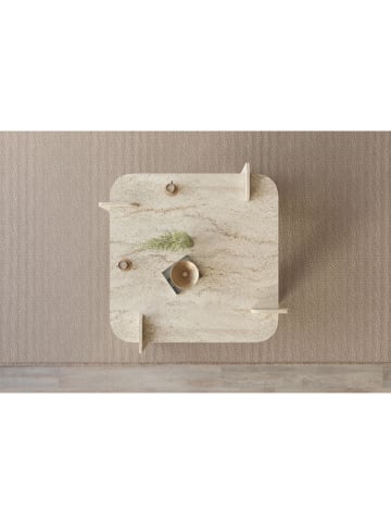 Scandinavia Concept Salontafel beige - (B)90 x (H)35 x (D)90 cm