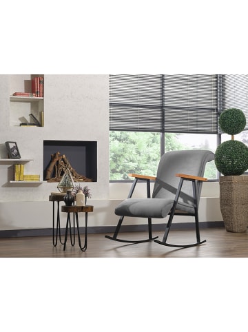 Scandinavia Concept Krzesło bujane "Yoka" w kolorze szarym - 55 x 96 x 60 cm