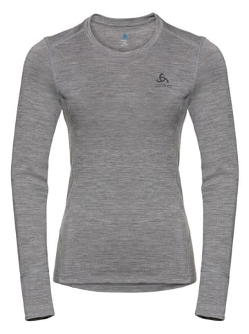 Odlo Functioneel wollen onderhemd "Merino 200" grijs