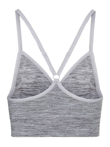 Odlo Biustonosz sportowy "Seamless Soft 2.0" w kolorze szarym