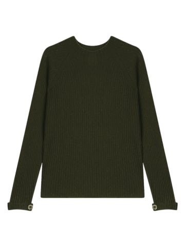 AUTHENTIC CASHMERE Kaszmirowy sweter "Assia" w kolorze ciemnozielonym