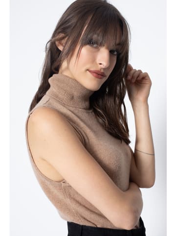 AUTHENTIC CASHMERE Kasjmieren spencer "Capucin" beige