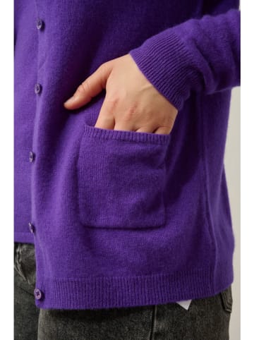 AUTHENTIC CASHMERE Kaschmir-Cardigan "Caron" in Lila