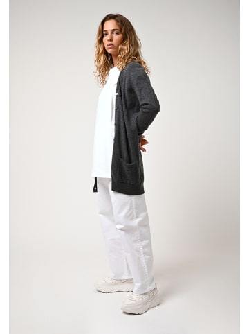 AUTHENTIC CASHMERE Kaszmirowy kardigan "Cimet" w kolorze antracytowym