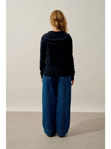 AUTHENTIC CASHMERE Kasjmieren vest "Colombis" donkerblauw