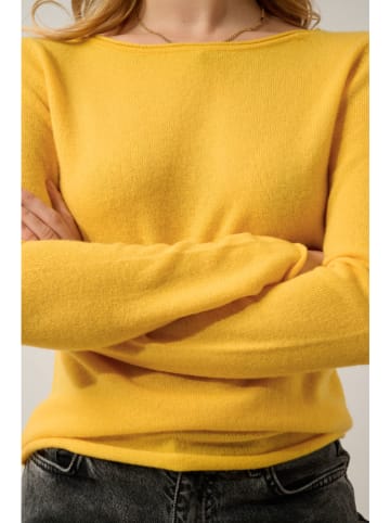 AUTHENTIC CASHMERE Kaschmir-Pullover "Criou" in Gelb