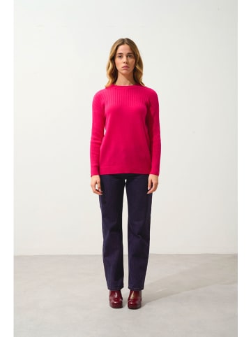 AUTHENTIC CASHMERE Kaschmir-Pullover "Daria" in Fuchsia