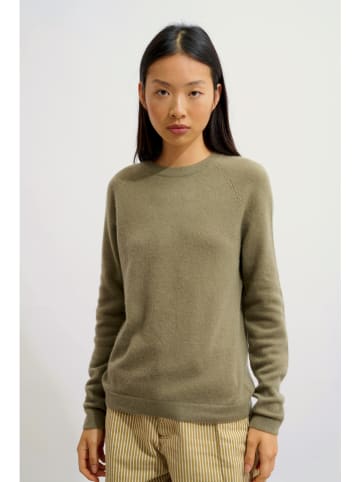 AUTHENTIC CASHMERE Kaschmir-Pullover "Ecrin" in Khaki