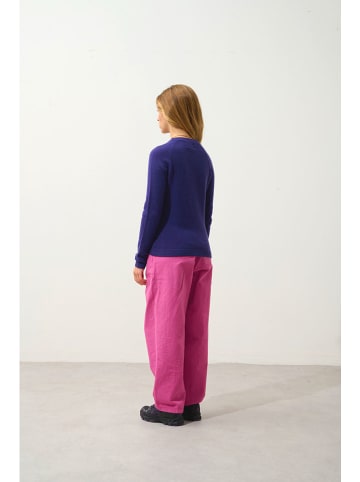 AUTHENTIC CASHMERE Kaszmirowy sweter "Ecrin" w kolorze fioletowym