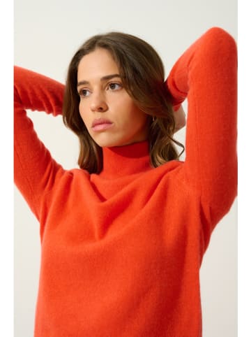 AUTHENTIC CASHMERE Kaschmir-Pullover "Eileen" in Orange