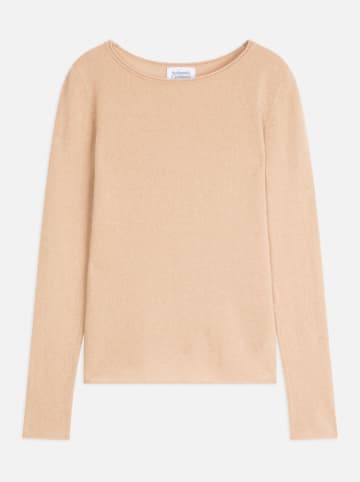 AUTHENTIC CASHMERE Kasjmieren trui "Epéna" beige