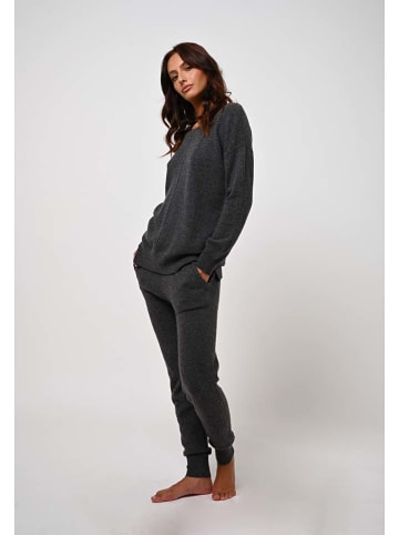 AUTHENTIC CASHMERE Kaschmir-Hose "Ferrand" in Anthrazit