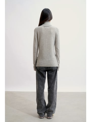 AUTHENTIC CASHMERE Kasjmieren coltrui "Fornet" grijs