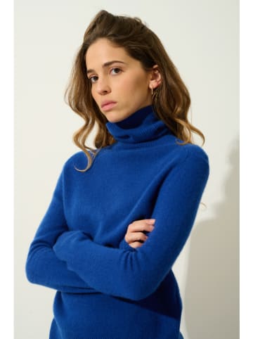 AUTHENTIC CASHMERE Kasjmieren coltrui "Fornet" blauw