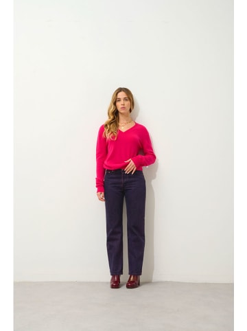 AUTHENTIC CASHMERE Kasjmieren trui "Gardoria" roze