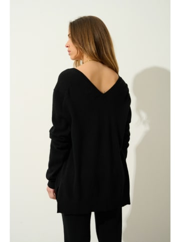 AUTHENTIC CASHMERE Kaszmirowy sweter "Giegn" w kolorze czarnym