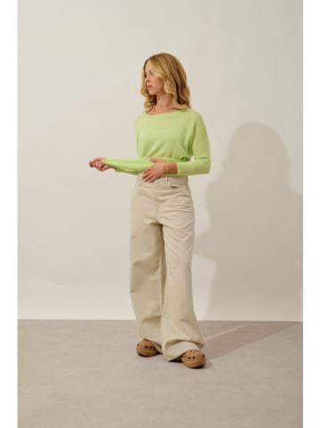 AUTHENTIC CASHMERE Kaschmir-Pullover "Goléon" in Hellgrün