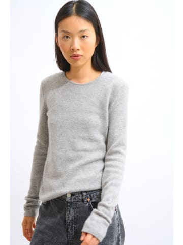 AUTHENTIC CASHMERE Kaszmirowy sweter "Ivy" w kolorze szarym