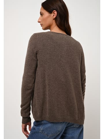 AUTHENTIC CASHMERE Kaschmir-Pullover "Lanfon" in Braun